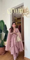 Nsr 914 Mal Chanderi Fancy Plazzo Suits Collections